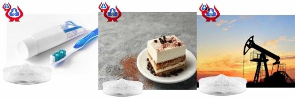 Putih atau kuning muda bubuk pasta gigi CMC dengan viskositas 400 MiN Stabiliser Thickener