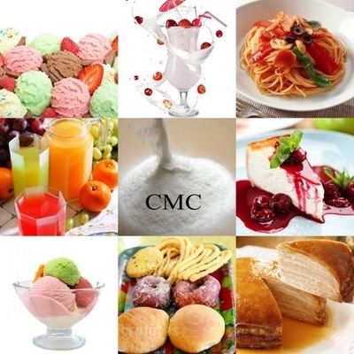 Kualitas Kandungan Kelembaban Max 8 Persen Natrium Karboksimetilselulosa Natrium kadar merkuri di bawah 1 ppm Dirancang untuk industri makanan pabrik